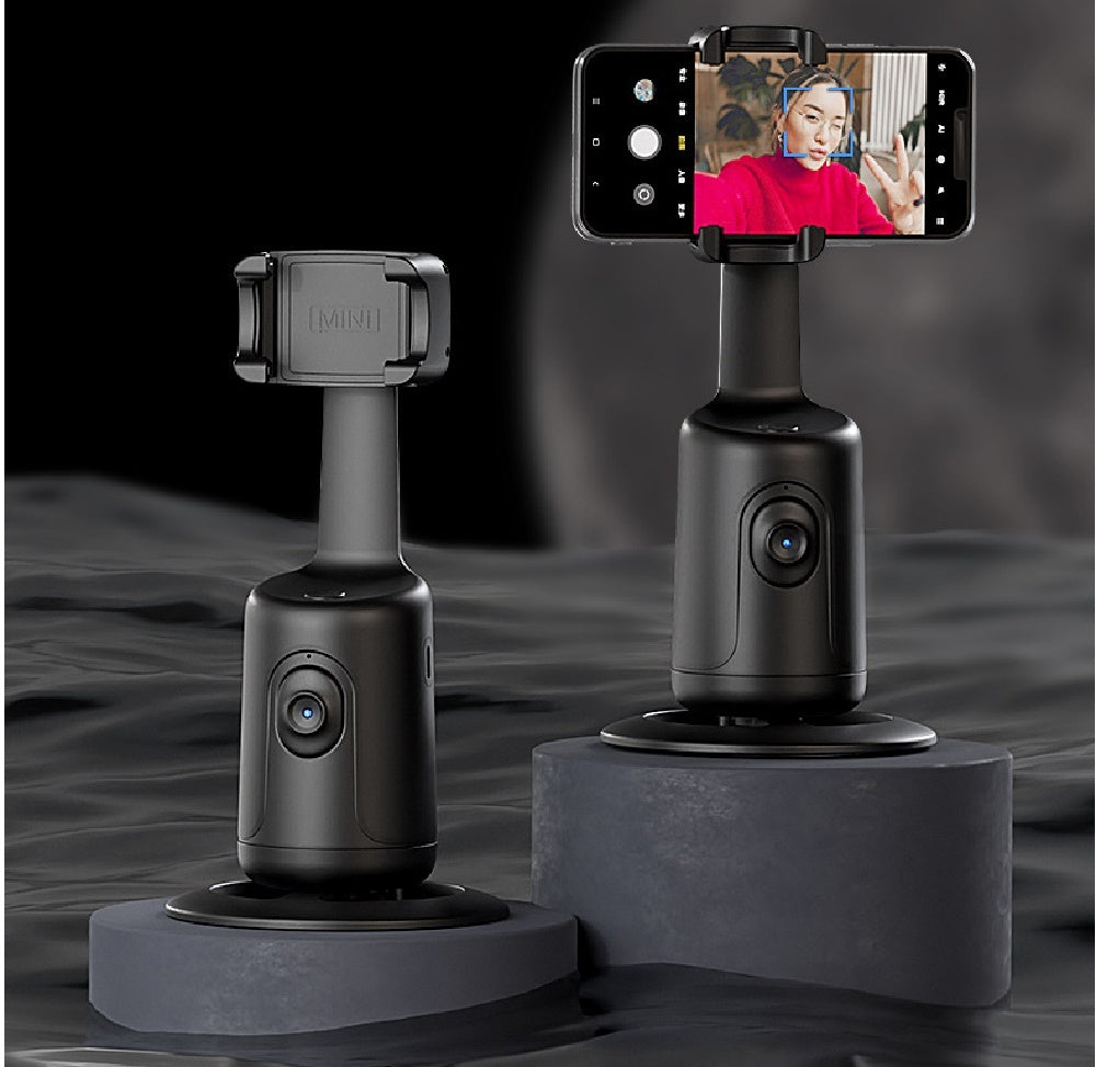 360 Auto Face Tracking Gimbal AI Phone Holder For Smartphone